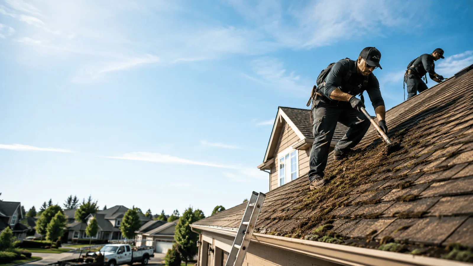 Roof Moss Removal in Sealy, TX near me